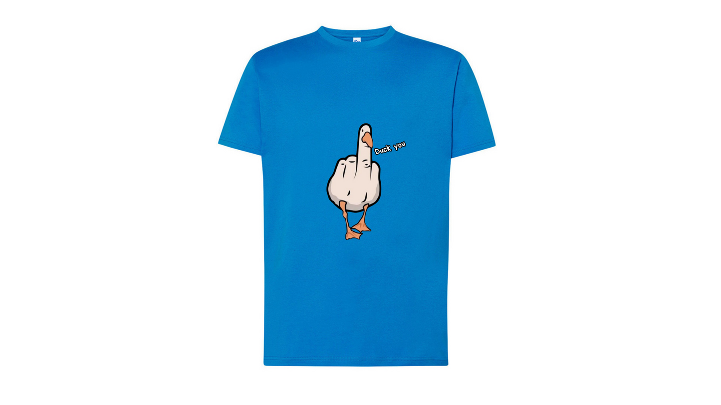 T- shirt stampa Duck you