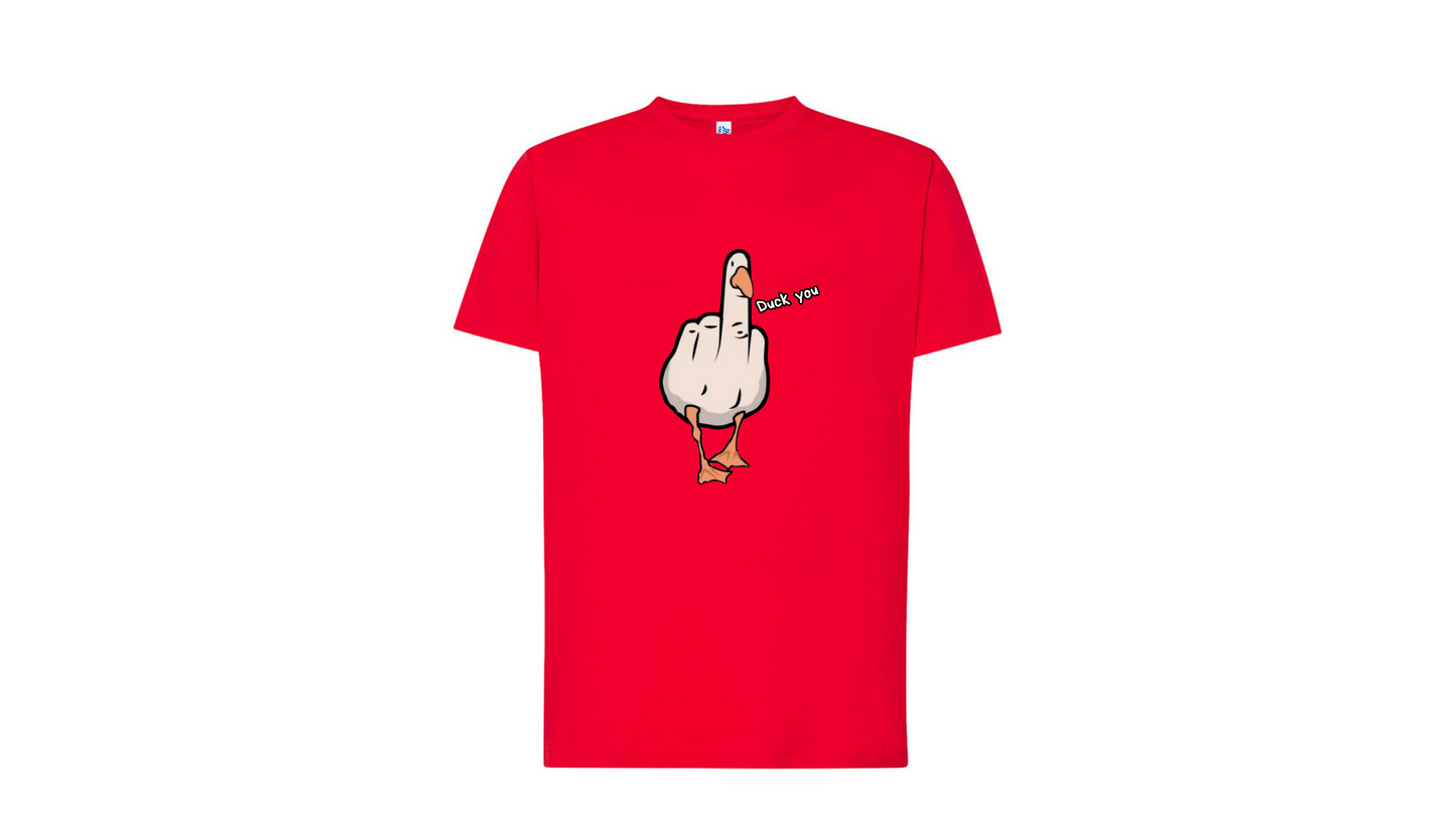 T- shirt stampa Duck you