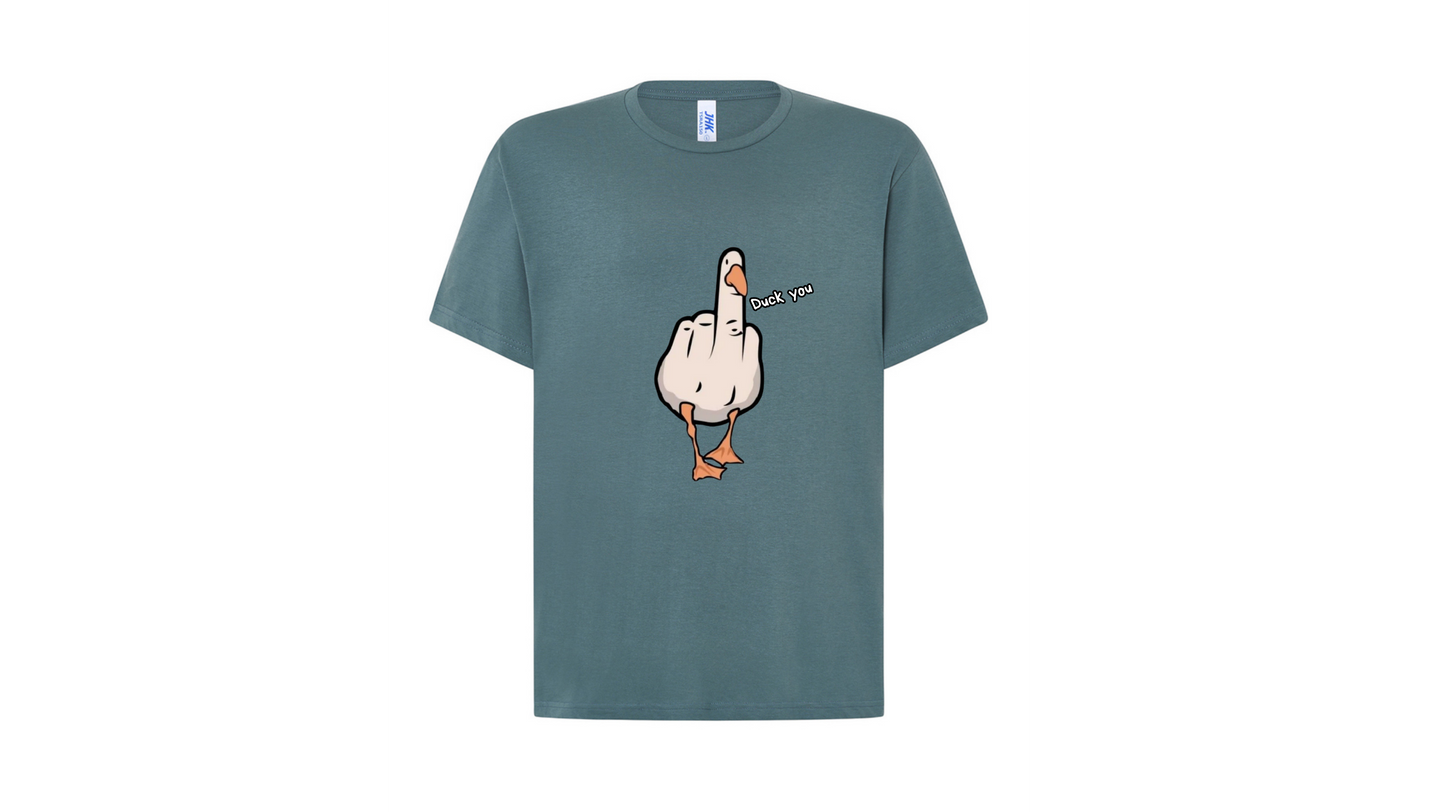 T- shirt stampa Duck you