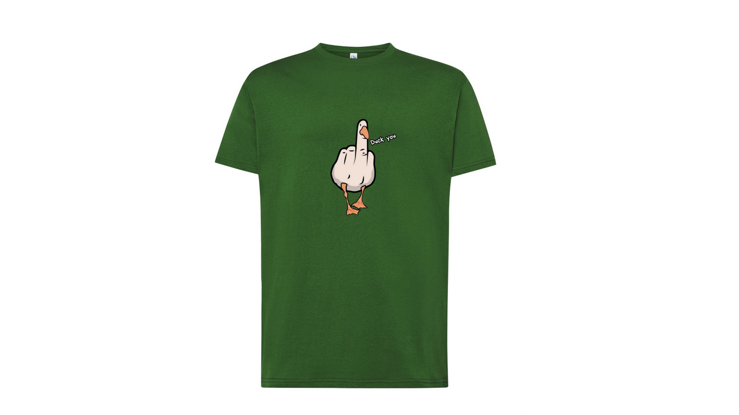 T- shirt stampa Duck you