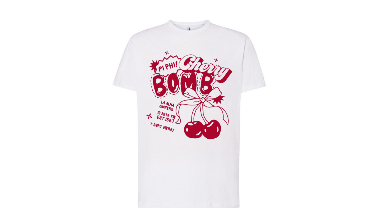 T- shirt Cherry bomb