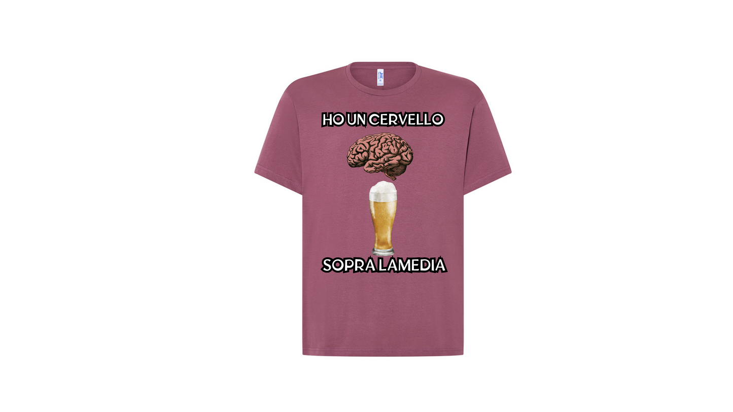 T- shirt  stampa Birra